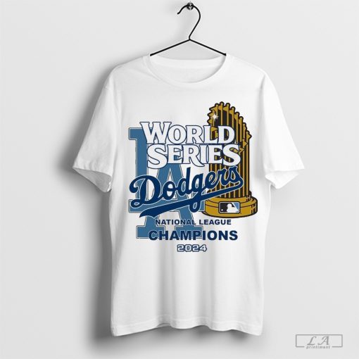 MLB Baseball 2024 World Series Los Angeles Dodgers National League Champions Let's go Dodgers T-Shirt