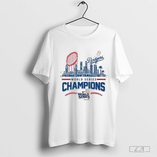 MLB World Series 2024 Champions Los Angeles Dodgers T-Shirt