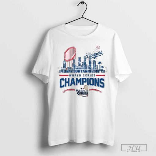 MLB World Series 2024 Champions Los Angeles Dodgers T-Shirt