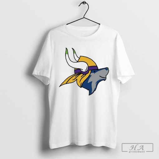 Maplewedgie Corndoggylol Minnesota Timbervikes Logo T-shirt