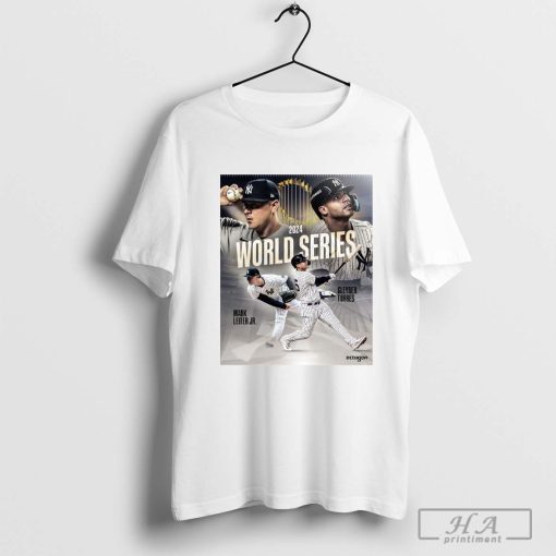 Mark Leiter Jr. And Gleyber Torres New York Yankees 2024 World Series Poster T-shirt