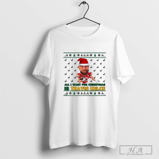 Merry Christmas 2024 All I Want For Christmas Vintage Kansas City Shirt