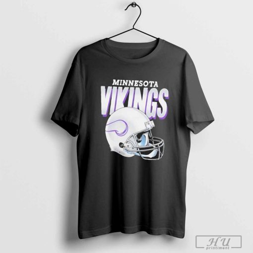 Minnesota Vikings NFL football helmet t-shirt