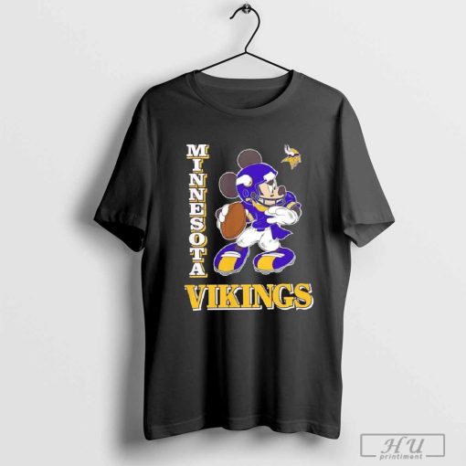 Minnesota Vikings x Mickey Mouse player helmet shirt