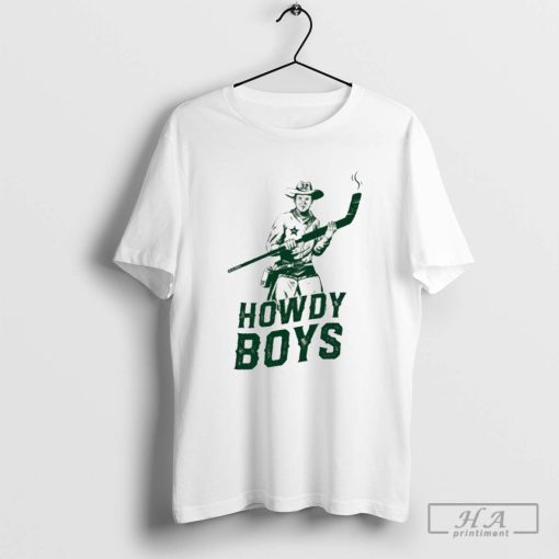 Minnesota Wild Vs Lightning Howdy Boys 2024 Locker Room Series T-Shirt