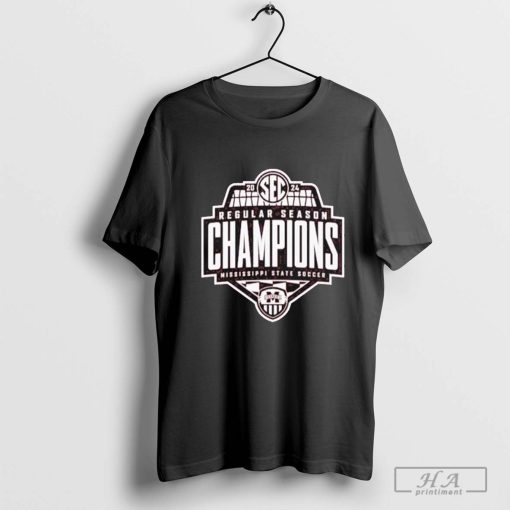 Mississippi State Soccer 2024 SEC Regular Season Champions Shirt