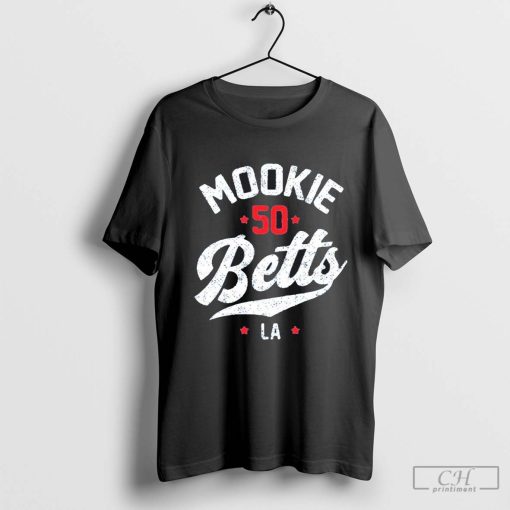 Mookie Betts 50 Los Angeles Dodgers Shirt