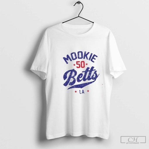 Mookie Betts #50 Los Angeles Dodgers World Series shirt