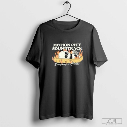 Motion City Soundtrack Everything Is Alright Coffin Shirt