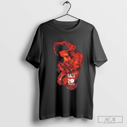 Movie Saw 20th Anniversary Blades Of Gory Lionsgate Horror T-shirt