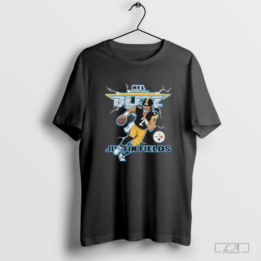 NFL Blitz Steelers Justin Fields Shirt