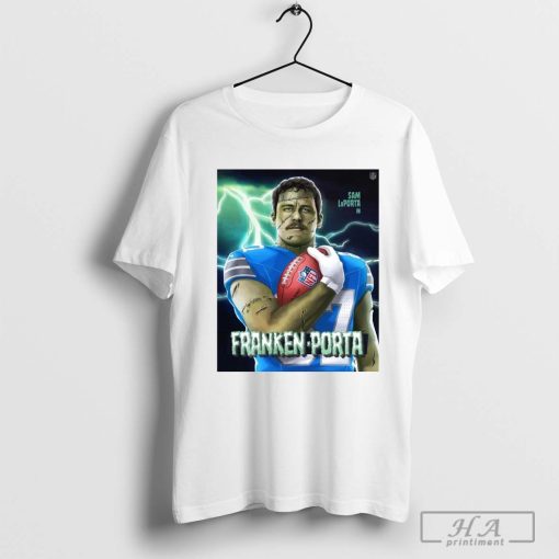 NFL Detroit Lions Sam LaPorta In Franken-Porta The Tight End Monsters National Tight Ends Day T-shirt