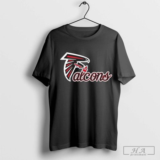 NFL x MLB Atlanta Falcons X Atlanta Braves Logo Mash Shirt