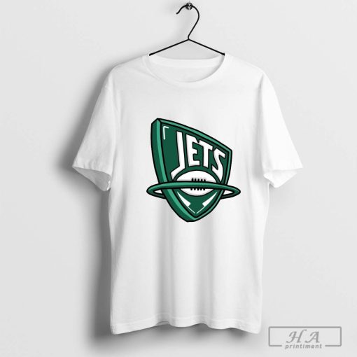 NFL x NBA Jets X Knicks Logo Mash Combine Shirt