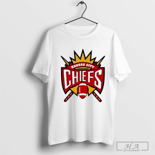 NFL x NBA Kansas City Chiefs X Sacramento Kings Logo Mash Shirt