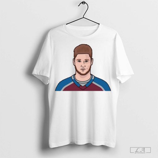 Nathan Mackinnon Recorded His 900th NHL 2024 Point In The First Period Graphic t-shirt