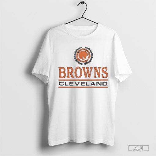 National Football League Cleveland Browns Crest helmet logo shirt