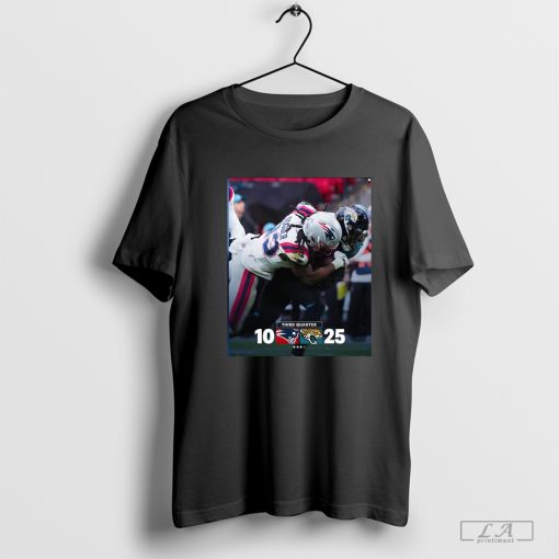 New England Patriots 10-25 Jacksonville Jaguars Third Quarter Week 7 shirt