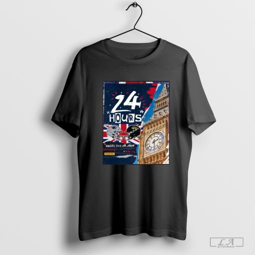 New England Patriots vs Jacksonville Jaguars 2024 Game Day 24 Hours Sunday Oct 20, 2024 Shirt