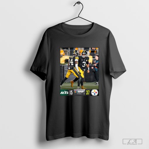 New York Jets 15-37 Pittsburgh Steelers SNF Final Week 7 shirt