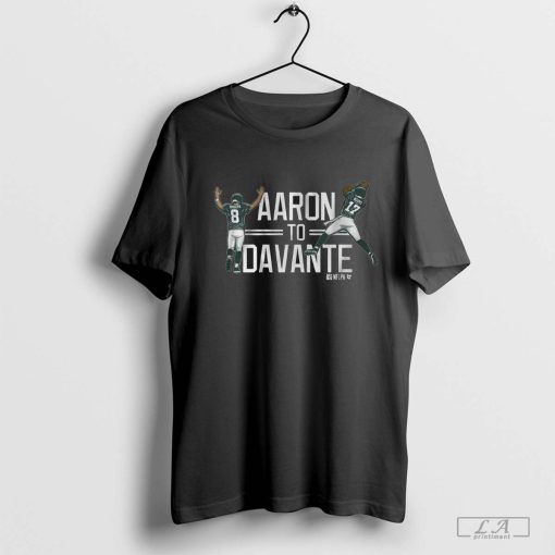 New York Jets Aaron Rodgers to Davante Adams Shirt