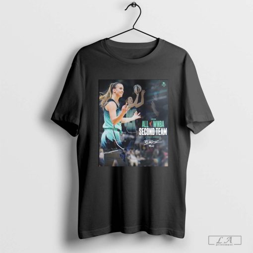 New York Liberty 2024 All WNBA Second Team Sabrina Ionescu Signature t-shirt