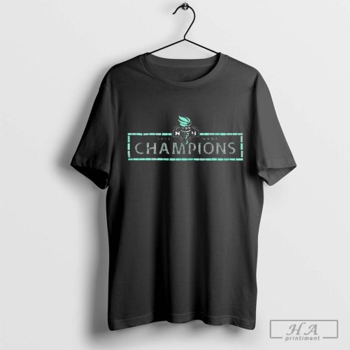 New York Liberty 2024 WNBA Finals Champions Subway Tile T-shirt