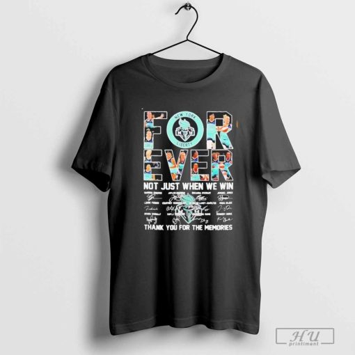 New York Liberty 2024 thank you for the memories signature shirt