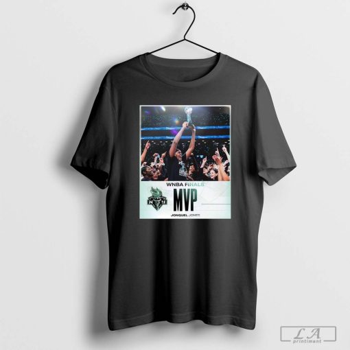 New York Liberty Jonquel Jones MVP WNBA Finals T-shirt