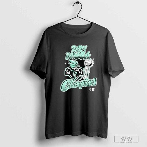 New York Liberty Round21 Youth 2024 Wnba Finals Champions Airbrush Shirt