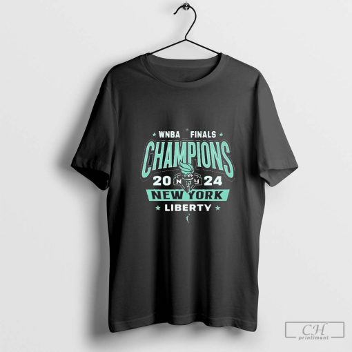 New York Liberty Sportiqe 2024 Wnba Finals Champions Comfy Tri-blend T-shirt