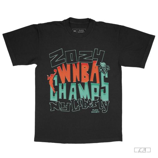 New York Liberty Unisex 2024 WNBA Finals Champions Premium T-Shirt