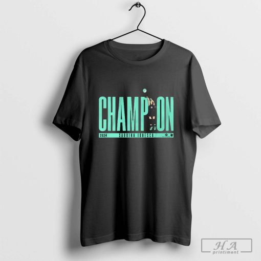 New York Liberty WNBA Sabrina Ionescu Champion 2024 T-shirt