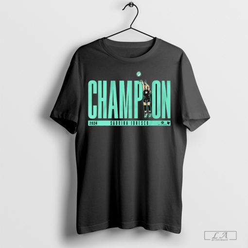 New York Liberty WNBA Sabrina Ionescu Champion 2024 t-shirt