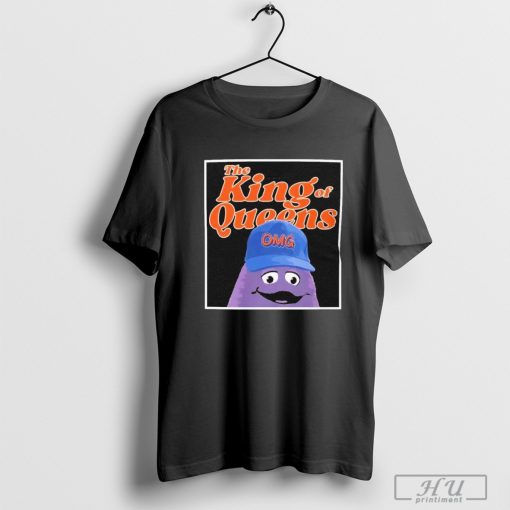 New York Met Baseball 2024 October Ready King of Queens Grimace T-Shirt