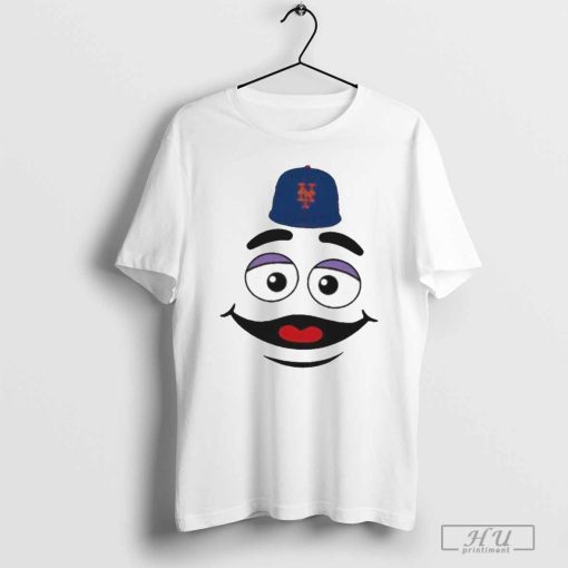 New York Mets Grimace Face Smile Victory Gameday Shirt