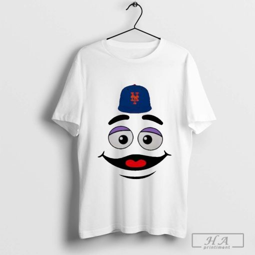 New York Mets Grimace Face Smile Victory Gameday Shirt