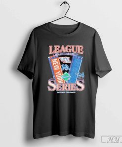 New York Mets Vs Los Angeles Dodgers Postseason Baseball Battle Of The Coasts League Championship Series Playoff Bound Jm 2024 T-Shirts