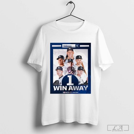 New York Yankees 1 Win Aways 2024 World Series Since 2009 Shirt