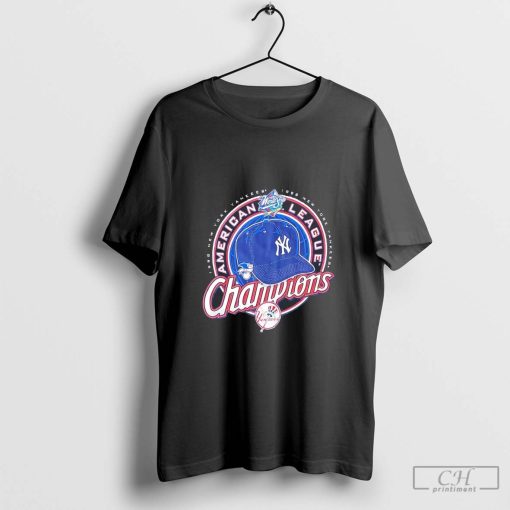 New York Yankees 1998 American League Champions vintage logo shirt