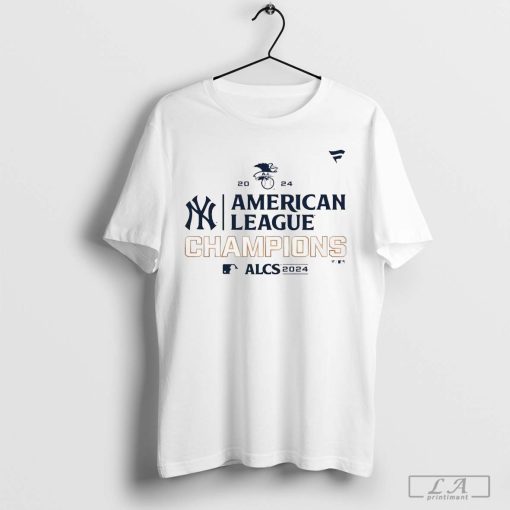 New York Yankees 2024 American League Champions Locker Room T-Shirt