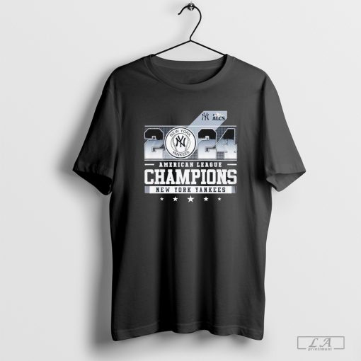 New York Yankees 2024 Champions American League shirt