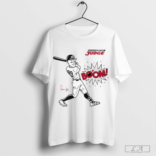 New York Yankees Aaron Judge Brings The Boom Signature T-Shirt