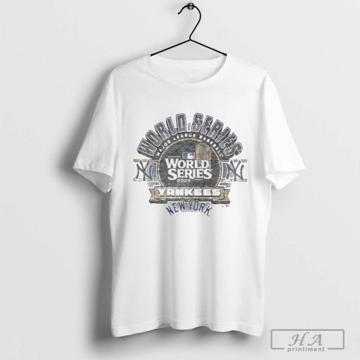 New York Yankees MLB 2024 World Series Major League Baseball Franklin Vintage T-shirt