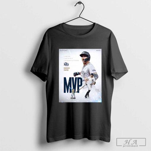 New York Yankees MLB Baseball 2024 ALCS Giancarlo Stanton MVP T-shirt