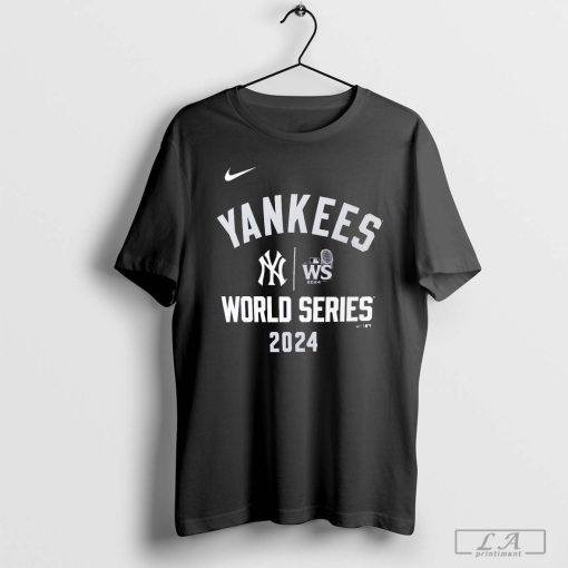 New York Yankees Nike 2024 World Series Arched Lockup T-Shirt