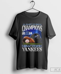 New York Yankees The Champions Of American League East Division 2024 T-shirt