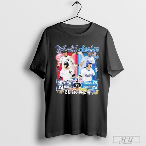 New York Yankees Vs Los Angeles Dodgers World Series 2024 T-Shirt