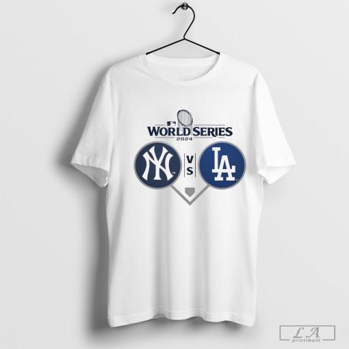 New York Yankees Vs. Los Angeles Dodgers MLB Dueling 2024 World Series Id ’47 Franklin shirt