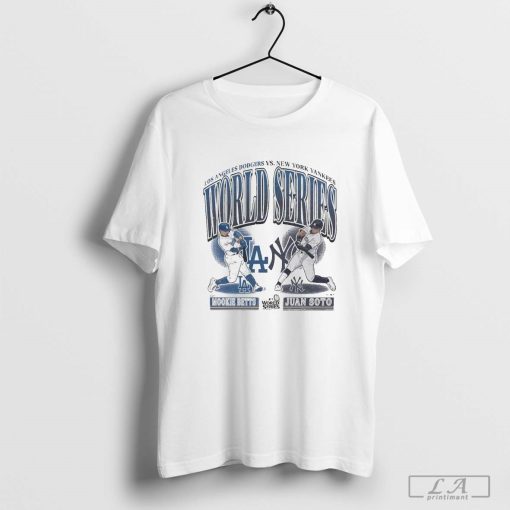 New York Yankees Vs. Los Angeles Dodgers MLB Player Dueling 2024 World Series Id ’47 Franklin shirt